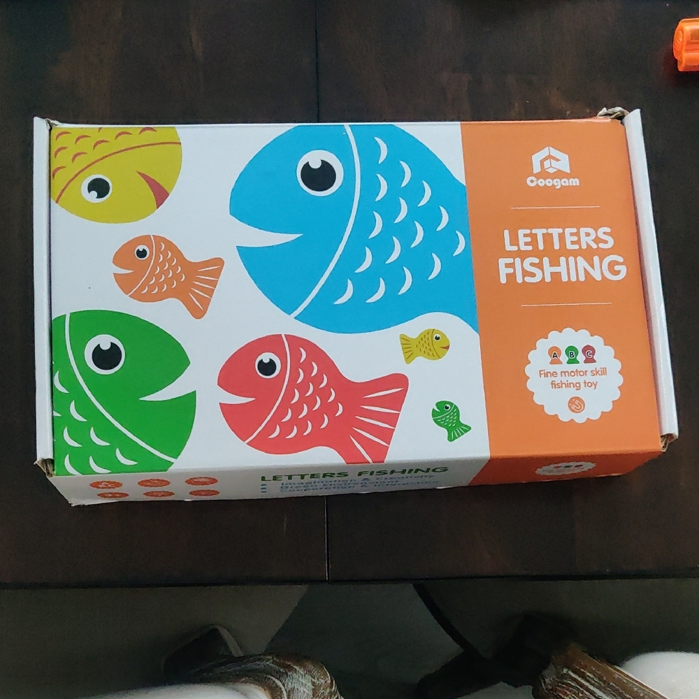 Coogam Wooden Magnetic Fishing Game